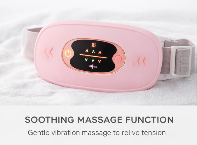 Heating Menstrual Vibration Pad